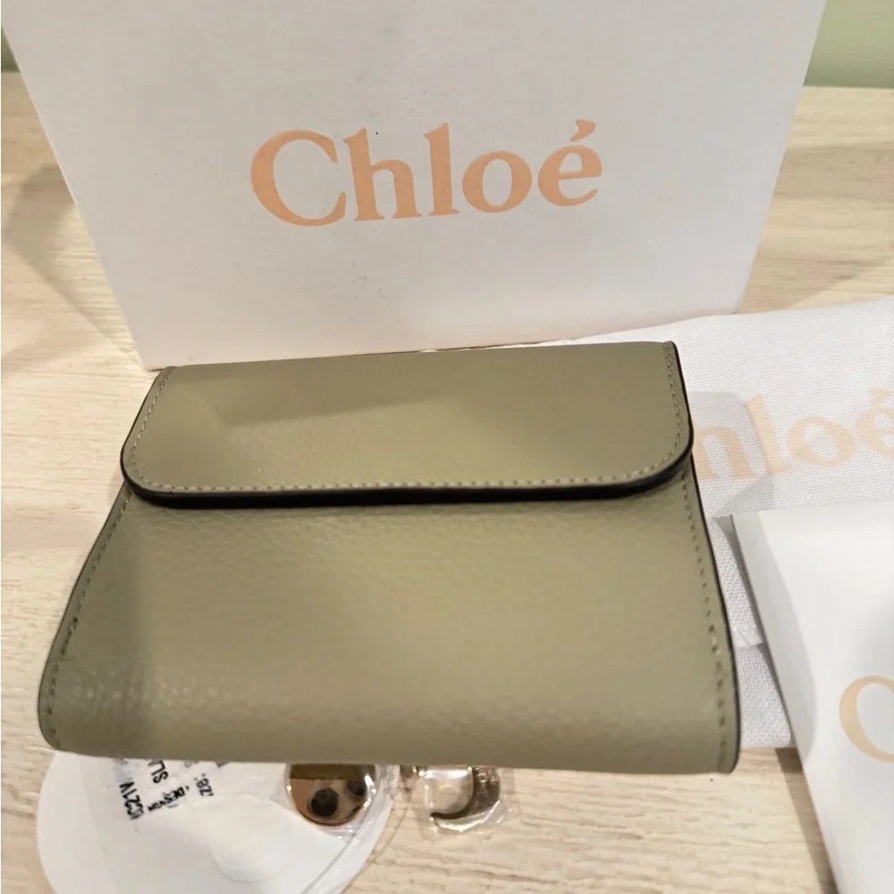 Chloe slate green wallet - Picture 8 of 9